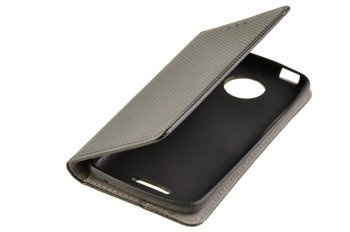 Etui Smart W1 do MOTOROLA MOTO C PLUS czarny