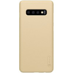 Etui Nillkin Super Frosted Shield do SAMSUNG GALAXY S10 G973 złoty