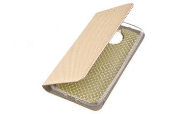 Etui Smart do MOTOROLA MOTO E4 Plus złoty