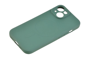 Etui Mercury Goospery MagSafe Silicone do Apple iPhone 15 zielony