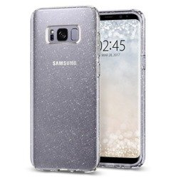 Etui Nakładka Spigen Liquid Crystal Glitter Crysal Quartz do SAMSUNG GALAXY S8 G950 przezroczysty