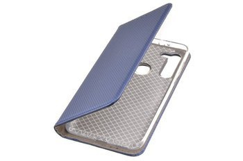 Etui Smart do Motorola Moto G8 niebieski