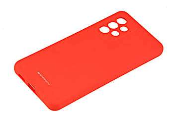 Etui Mercury Goospery Silicone do Samsung Galaxy A53 5G czerwony