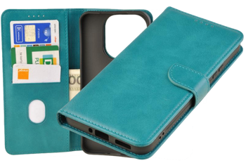 Etui portfel Wallet do Xiaomi 15T zielony