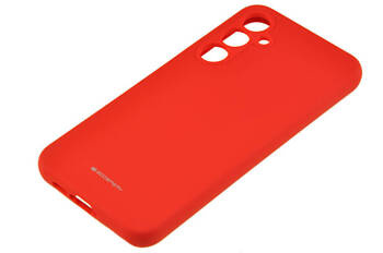 Etui Mercury Goospery Silicone do Samsung Galaxy A55 5G czerwony