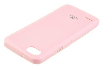 Etui Mercury Goosper Jelly Case do LG Q6 pudrowy róż