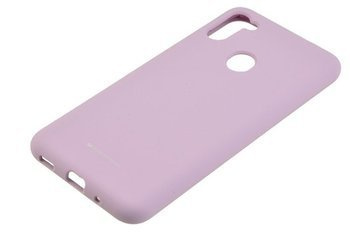 Etui Mercury Goospery Silicone do Samsung Galaxy M11 / A11 fioletowy