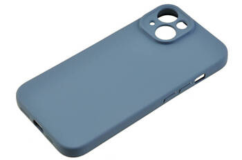 Etui silikonowe Tint do Apple iPhone 15 granatowy