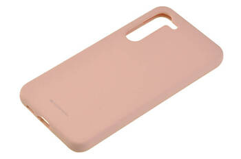 Etui Mercury Goospery Silicone do Samsung Galaxy S23+ / S23 Plus pudrowy róż