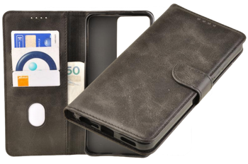 Etui portfel Wallet do Realme C71 / P3 Lite czarny