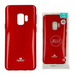 Etui Mercury Goospery Jelly Case do SAMSUNG GALAXY S9 G960 czerwony