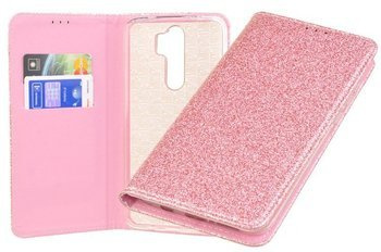 Etui Shining Book do Xiaomi Redmi Note 8 Pro różowy