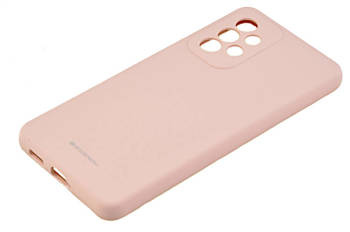 Etui Mercury Goospery Silicone do Samsung Galaxy A53 5G różowy