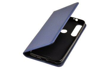 Etui Smart do Motorola Moto G8+ / G8 Plus niebieski