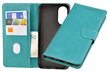 Etui portfel Wallet do Oppo Reno 8T zielony