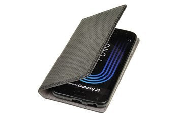 ETUI SMART W2 do SAMSUNG GALAXY J3 2017 J330 czarny