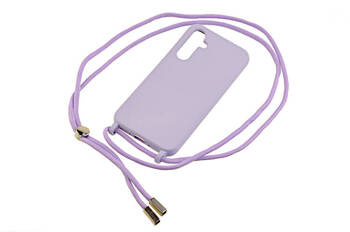 Etui ze sznurkiem RCK do Samsung Galaxy A54 5G fioletowy