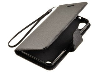 Etui portfel Fancy Case do HTC DESIRe 530 / 630 czarny