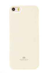 Etui Mercury Goospery Jelly Case do APPLE iPhone 5 5s 5SE biały