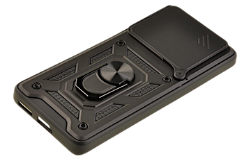 Pancerne etui Armor z osłoną aparatów do Motorola Edge 60 Fusion czarny