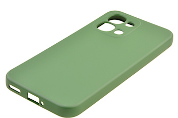 Etui silikonowe Tint do Oppo A6 Pro 5G ciemnozielony