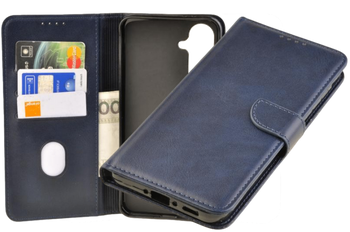 Etui portfel Wallet do Samsung Galaxy A36 5G / A56 5G granatowy