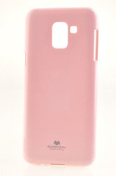 Etui Mercury Goospery Jelly Case do SAMSUNG GALAXY A6 2018 A600 pudrowy róż