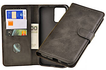 Etui portfel Wallet do Motorola Moto G24 czarny