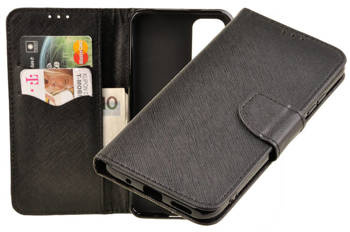 Etui portfel Fancy Case do Xiaomi Redmi Note 10 5G / POCO M3 Pro czarny