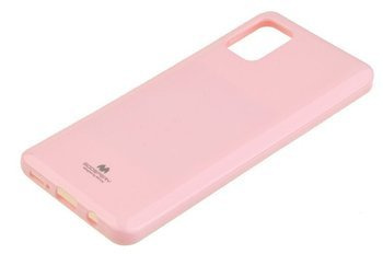Etui Mercury Goospery Jelly Case do Samsung Galaxy A71 pudrowy róż