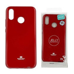 Etui Mercury Goospery Jelly Case do HUAWEI P20 Lite czerwony