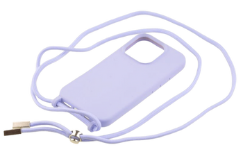 Etui ze sznurkiem RCK do Apple iPhone 16 Pro fioletowy