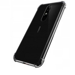 ETUI Ultra Slim Anti-Shock Case do Nokia 5.1+ / 5.1 Plus przezroczysty