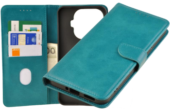 Etui portfel Wallet do Xiaomi 15T Pro zielony