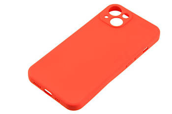 Etui silikonowe Tint do Apple iPhone 13 czerwony