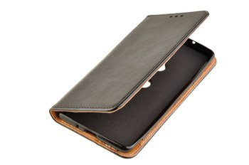Skórzane etui Book Cover doSONY XPERIA XZ3 czarny