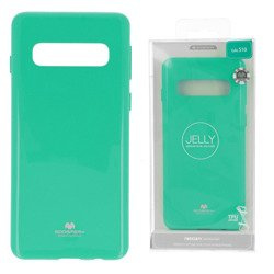 Etui Mercury Goospery Jelly Case do SAMSUNG GALAXY S10 G973 miętowy (zielony)