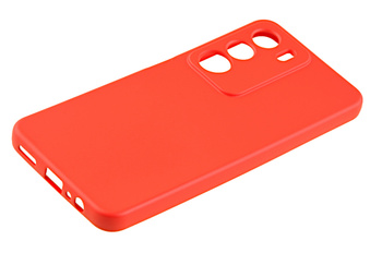 Etui silikonowe Tint do Realme C71 czerwony