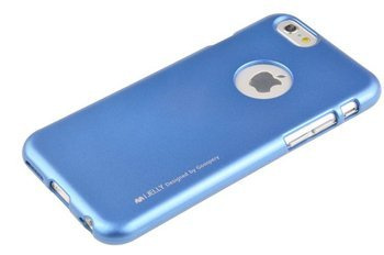 Etui Mercury Goospery iJelly Case (Z) do iPhone 6 / 6S niebieski