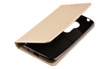 Etui Smart W1 do MOTOROLA MOTO E5 złoty