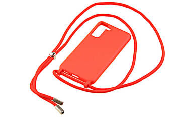 Etui ze sznurkiem RCK do Samsung Galaxy S21 FE czerwony