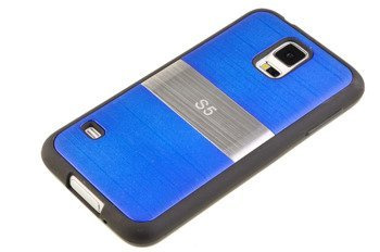 Etui silikonowe Blun Blade do SAMSUNG GALAXY S5 / S5 Neo niebieski