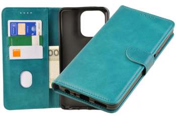 Etui portfel Wallet do Motorola Moto G56 5G zielony