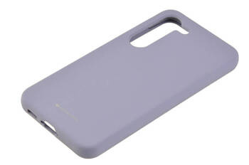 Etui Mercury Goospery Silicone do Samsung Galaxy S23 lawendowy