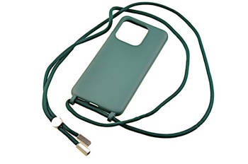 Etui ze sznurkiem RCK do Xiaomi Redmi 12C zielony