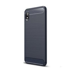 Pancerne etui Back Case Carbon do Xiaomi Redmi 7A niebieski