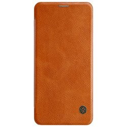 Etui Nillkin Qin leather case do LG G7 Thinq brązowy