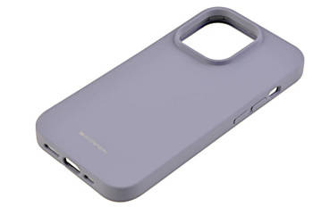 Etui Mercury Goospery Silicone do Apple iPhone 14 Pro lawendowy