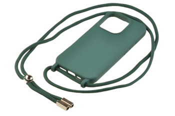 Etui ze sznurkiem RCK do Apple iPhone 16 Pro zielony