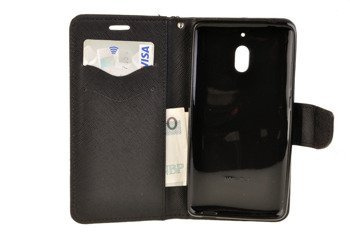 Etui portfel Fancy Case do NOKIA 2.1 czarny